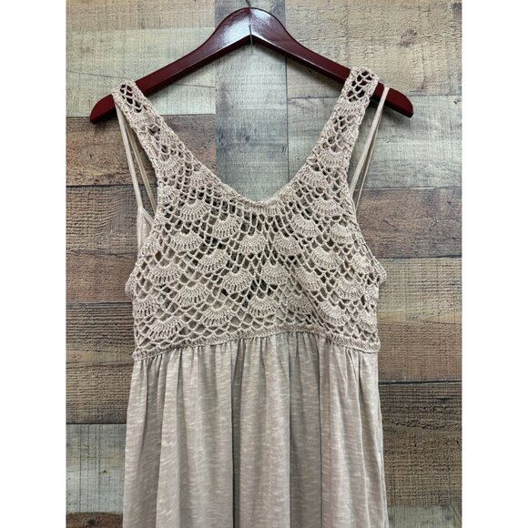 Aerie Crochet Maxi Dress Medium NWT - Picture 3 of 6